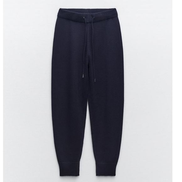 Zara Knit Jogger Pants - Picture 1 of 6